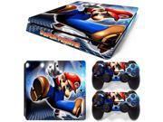 HOT! High Quality Vinyl Decal Protective Skin Cover Sticker for PS4 Slim Cartoon Style TN P4S Slim 0314