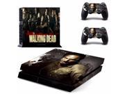The walking Dead Exclusive Vinyl Decal PS4 Skin Stickers Wrap for Sony PlayStation 4 Console and 2 Controllers Decorative Skins