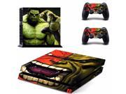 Hulk Hero Logo Cover Decal PS4 Skin Sticker for Sony Play Station 4 Console 2 Controller Skins