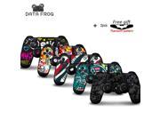 2016 Custom Front Shell Decal Stickers Personalised Vinyl 2Pcs lot FOR PLAYSTATION PS4 CONTROLLER SKINS Of 50 Designs Choice