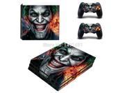 Joker Man For PS4 Pro Skin Sticker Cover Decal For Playstation 4 Pro Console Controller Decal