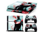 super hero design skin sticker for PS4 Skin Cover for ps4 Console and Controllers PVC vinyl decal for playstation 4