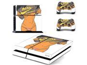 Nike Style PS4 Skin Sticker Decal For Sony PS4 PlayStation 4 Console and 2 Controllers Stickers