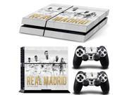 really madrided football men design skin sticker wrap for PS4 console and 2 controllers skin sticker decals covers TN PS4 10098