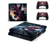 Marvel Hero Spider man PS4 Skin Sticker Decal For Sony PS4 PlayStation 4 Console and 2 Controllers Stickers