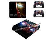 super hero iron man For ps4 controller sticker for ps4 slim console skin decal