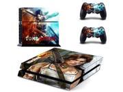 TOMB RAIDER Game Decal For PS4 Vinly Skin Sticker for Sony PlayStation 4 and 2 controller Protective Skins Sticker Xmas Gift