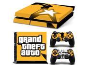Original gta Sticker for skin ps4 vinyl cover for sony playstation 4 console and manette ps4 sticker for ps4 games