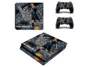 Football Star Skins Desgin for PS4 Slim Skin For Playstation 4 Slim Console and Controller Vinyl Decal Sticker For PS4 Silm