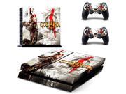 Hot God of war Theme Design Game Protective Skin Sticker for Sony PS4 PlayStation 4 2 controller Skins Stickers