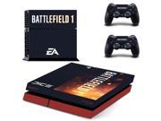 Battlefield 1 Decal Skin Stickers For Sony Playstation 4 PS4 Console 2 Pcs Stickers For PS4 Controller