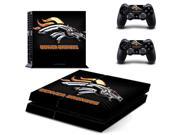 GAME OF DENVER BRONCOS PVC Design Sticker for PS4 Skin PVC vinyl Cover For Sony Playstaion 4 Console Dualshock 4 for ps4 Skin