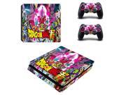 Dragon Ball Z Skin Desgin for PS4 Slim Skin For Playstation 4 Slim Console and Controller Vinyl Decal Skins Sticker For PS4 Silm