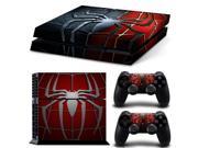 spider wonderful skin sticker for PS4 console and two controllers skin style TN P4 10337