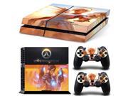 hot selling overwatcheds skin wrap protector for PS4 console and 2 controllers skin sticker decals covers TN PS4 10137