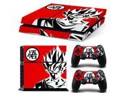 DRAGON BALL Decal Skin Cover For Playstaion 4 Console PS4 Skin Stickers 2Pcs Controller Protective Skins