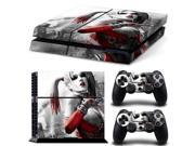 Harley Quinn sticker for ps4 skin PVC vinyl protective cover decal for ps4 skin