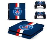 Paris Saint Germain PSG Football Team PS4 Skin Sticker Decal For Sony PS4 PlayStation 4 Console and 2 Controllers Stickers