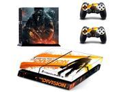 Tom Clancy s The Division PS4 Skin Sticker For Sony Playstation 4 PS4 Console protection film and Cover Decals Of 2 Controller