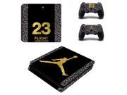 Basketball Star Legend Michael Jordan PS4 Slim Skin Sticker For Sony Play Station 4 Slim Console and 2 Controller Decals