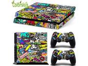 For ps4 Accessories Bombing Vinyl Skin Cover for Sony PlayStation 4 PS4 Console and Wireless Controller for ps4 Sticker ps4