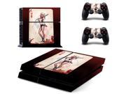 DC Suicide Squad Harley Quinn PS4 Skin Sticker Decal Vinyl For Sony PS4 PlayStation 4 Console and 2 Controllers Stickers