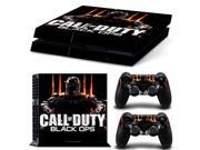 Cool Black Ops 3 Skin Sticker Vinyl Decal Protector for Sony PlayStation 4 Console 2 Pcs PS4 Controller Skin Covers