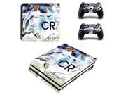 PS4 Pro Skin Sticker CR7 Cristiano Ronaldo Decal Cover For Sony Playstation 4 Console Controllers