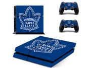 NHL Toronto Maple Leafs PS4 Skin Sticker Decal Vinyl For Sony PS4 PlayStation 4 Console and 2 Controllers Stickers