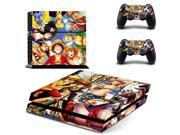 Vinyl Colorskin of Anime One Piece Design Sticker for playstation4 Stickers protective decal Controller Console Skin