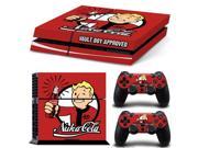 Hot Nuka Cola Vinyl sticker Cover Decal PS4 Skin for Sony PlayStation Console 2 Controller Skins sticker high quality