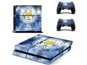 Leicester City Football Team PS4 Skin Sticker Decal Vinyl For Sony PS4 PlayStation 4 Console and 2 Controller Stickers