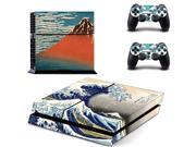 Landscape vinyl sticker for ps4 skin cover decal for ps4 sticker for console and 2 controllers