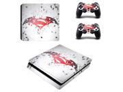 PS4 Slim Batman Skin Sticker Decals Designed for PlayStation4 Slim Console and 2 controller skins