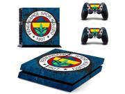 Fenerbahce Spor Kulubu Football Team PS4 Skin Sticker Decal For Sony PS4 PlayStation 4 Console and 2 Controllers Stickers