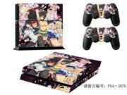 2017 Fashion Senran Kagura Protective Skin Decal Sticker For Sony Ps4 Playstation 4 Console 2 Controller