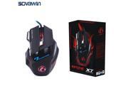 Mouse Gamer 3200 DPI 7 Buttons Breathe LED Optical Wired Mouse Gaming Mice with 3D Scroll Wheel for Desktop Laptop Video Game Mouse Gamer 3200 DPI 7 Buttons Breathe LED Optical Wired Mouse Gaming Mice with 3D Scroll Wheel for Desktop Laptop Video Game