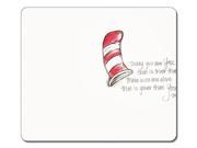 Large Mousepad High Quality 22741 Dr Seuss Quote Quote Art Natural Eco Rubber Mousepad Design Durable Mouse Mat Computer Accessories Big Gaming Mouse Pad 8