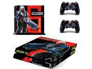 OverWatch Soldier:76 decal for PS4 PlayStation 4 console and 2 controllers OverWatch Soldier:76 decal for PS4 PlayStation 4 console and 2 controllers