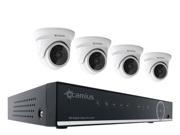 Camius Home Security Surveillance Systems 12 Channel 2K TriVault184TP ATC Combo DVR NVR 4 Full HD 2MP 1080P Dome Analog Security Cameras Supports IP Camer