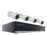 Camius Home Security Surveillance Systems 12 Channel 2K TriVault184TP ATC Combo DVR NVR 4 Full HD 2MP 1080P Bullet Analog Security Cameras Supports IP Cam