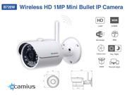 Camius B720W HD 720P Outdoor WiFi Security Camera works with Camius Dahua NVR Onvif Night Vision NVR is not included