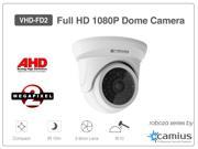 Security Camera 1080P AHD Camera 2MP Wide Angle Surveillance Dome IR 33ft IP66 IK10 works with any analog 1080P AHD DVR Recorder Vandal Resistant Weat