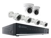 Camius Home Security Surveillance Systems 12 Channel 2K TriVault184TP ATC Combo DVR NVR 6 Full HD 2MP 1080P Analog Security Cameras 1TB HDD Supports IP C