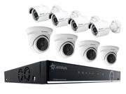 Camius Home Security Surveillance Systems 24 Channel 4K TriVault2168TP ATC Combo DVR NVR 8 3MP 1080P IP Network Security Cameras 2TB HDD Supports Analog