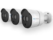 Camius BoltX5 3-Pack, 5MP (2592TVL) IP Security Camera, IP66 weatherproof, Wide Angle 3.6mm lens, H.264/H.265, Night Vision, PoE/12v, Onvif, DDNS, RTSP, save fi Camius BoltX5 3-Pack, 5MP (2592TVL) IP Security Camera, IP66 weatherproof, Wide Angle 3.6mm lens, H.264/H.265, Night Vision, PoE/12v, Onvif, DDNS, RTSP, save fi