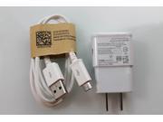 Samsung Galaxy S2 S3 S4 S5 S6 USB Data Cable Wall Charger Adapter