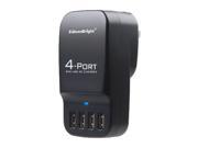 EdisonBright 4 Port EB 4U 34w 4 Port USB Charging Hub ETL certified Multi Port USB Charger