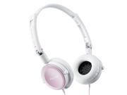 Pioneer SE MJ511Street Fashion On Ear Headphones White Pink
