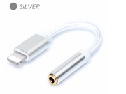 For Apple iPhone7 iPhone 7 Plus Headphone Jack Adapter Lighting to 3.5mm Female Nylon AUX Cable Earphone Converter Accessories